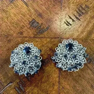 Vintage 1960’s Clip On Earrings.